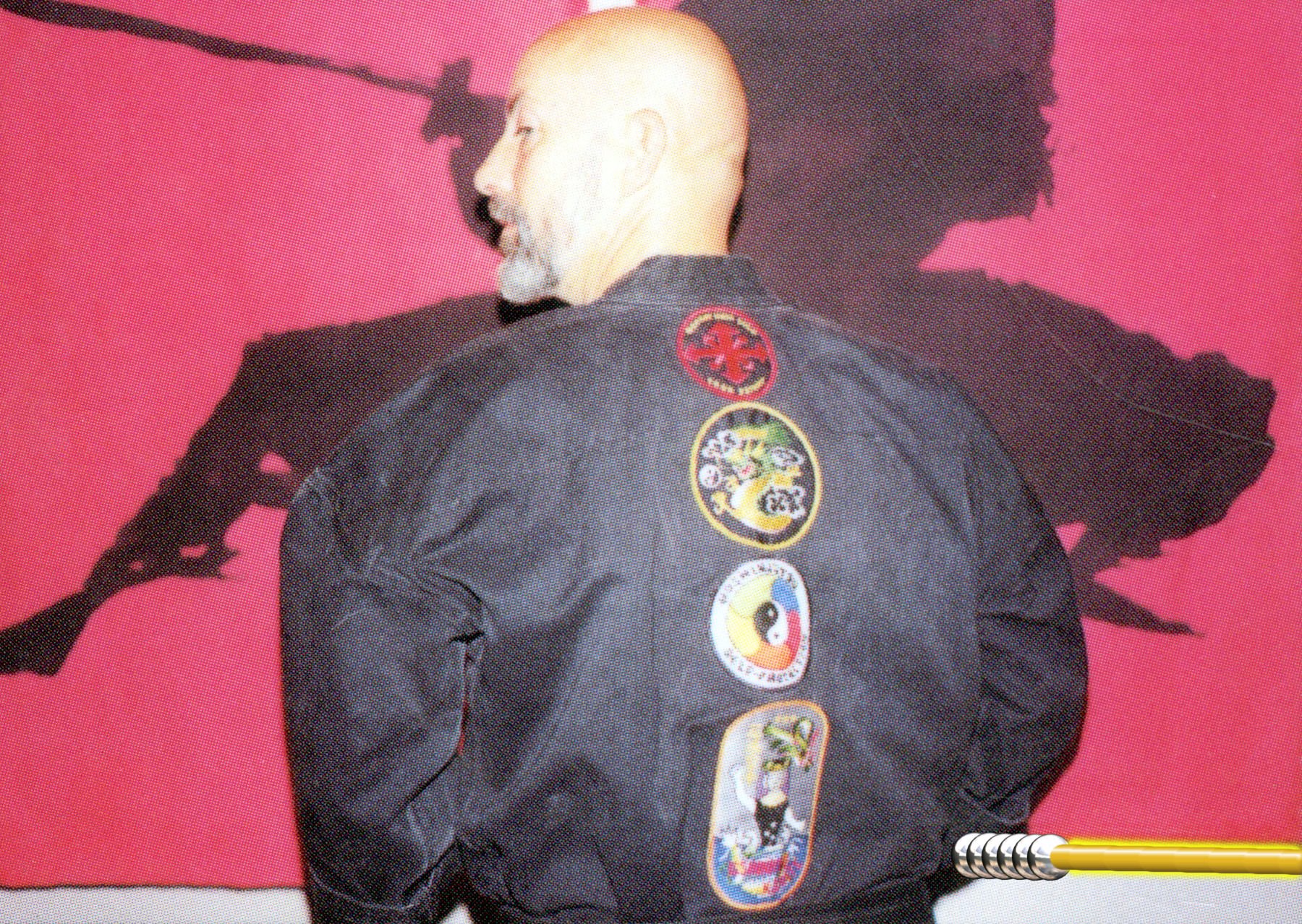 Dr. Glenn Morris during his Bujinkan training